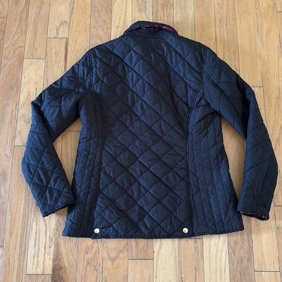 Crown & Ivy | Black Quilted Barn Jacket/Coat | size M - Picture 4 of 4